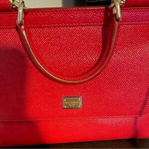 Dolce & Gabbana Vibrant Red Satchel